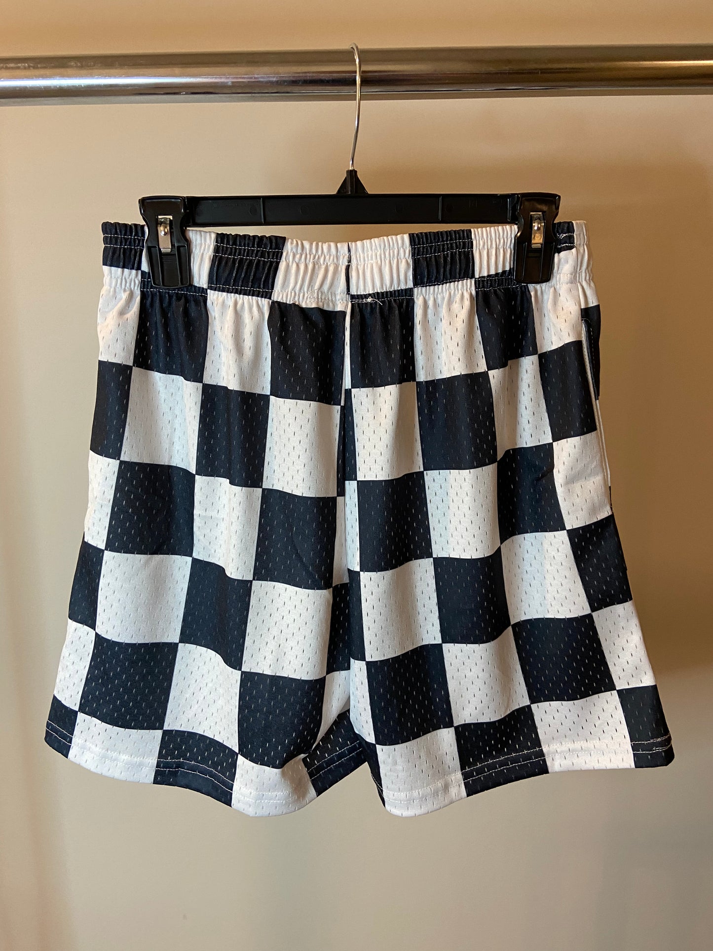 Your Move Checkered Shorts